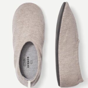 Bombas | Women's Ballet Slipper | Wool-Cashmere Blend | oatmeal | Size 9
